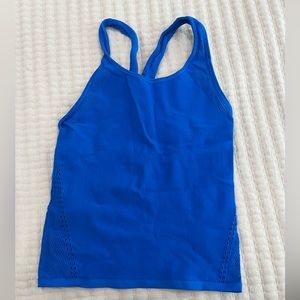 Royal blue medium workout shirt